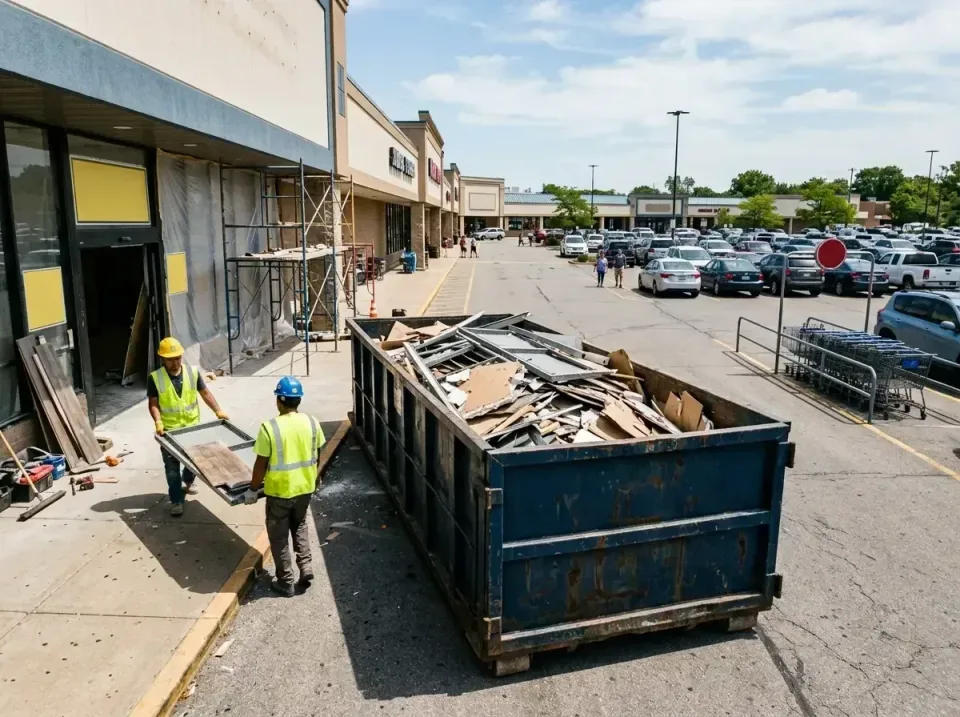 retail-store-renovation-debris-003 — frequently asked questions, Roll-off Dumpster Rentals in Kingston, TN